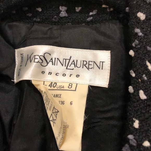 Vintage Yves Saint Laurent Boucle Blazer - Picture 3 of 3